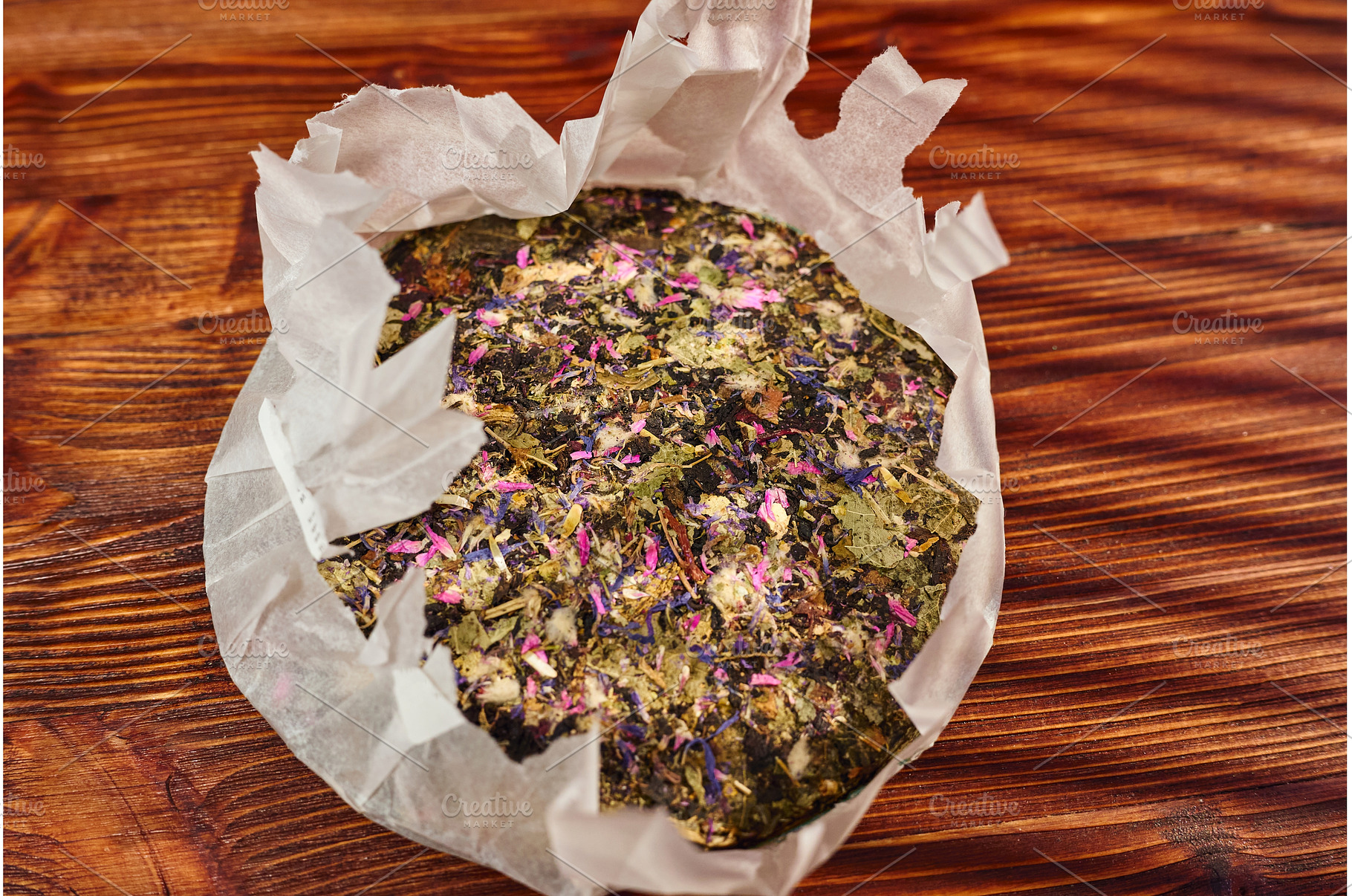 Herbal tea preparation with dried, a Beauty & Fashion Photo by darksoul72