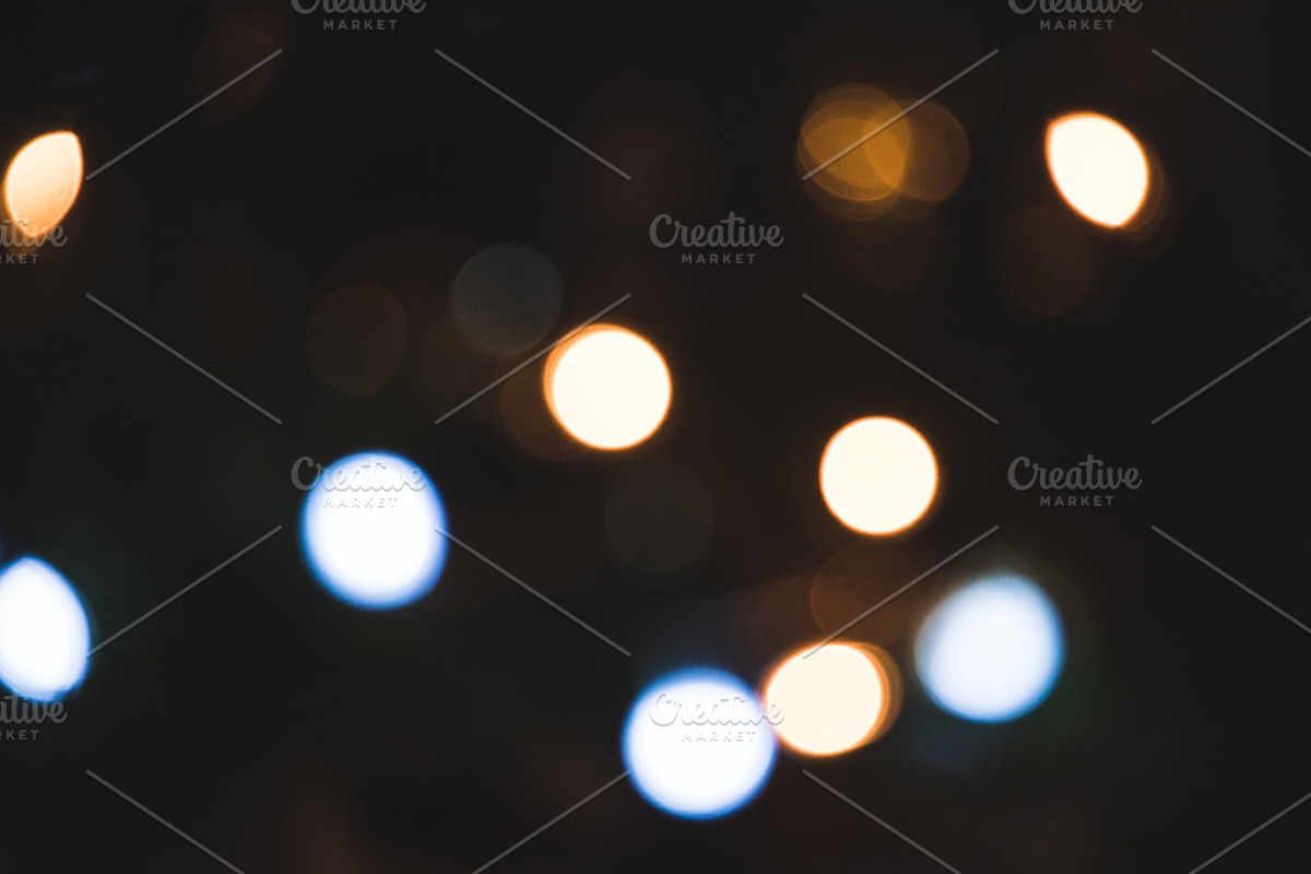 7 Bokeh Backgrounds, a Texture Graphic by Tortoiseshell Black Shop (Photo 4 of 7)