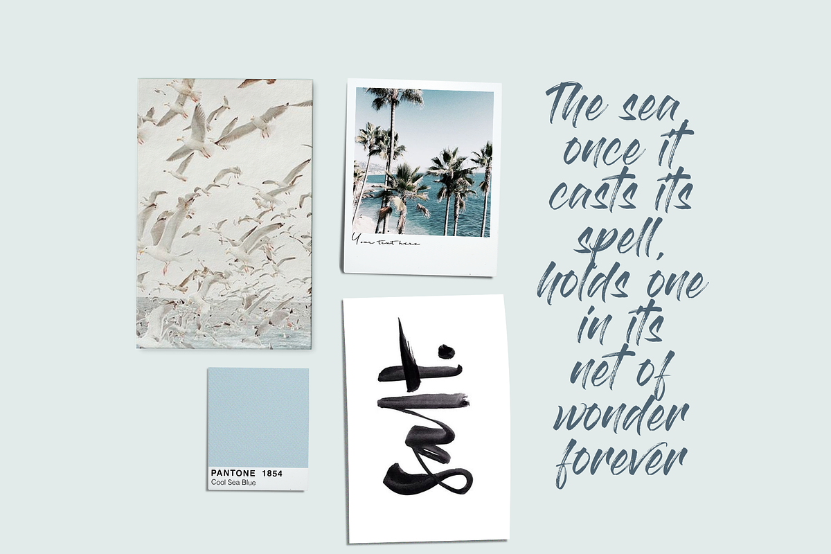 Vintage/Fashion Mood board Mockup, a Product Mockup by ParadiseStore (Photo 3 of 4)