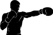 Boxing Fighter Silhouette Bundle, an Illustration by Designs_River (Thumbnail 8 of 31)