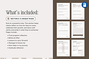 Fillable Reflection Journal Workbook, a Presentation Template by Our Polished Pages (Thumbnail 18 of 20)