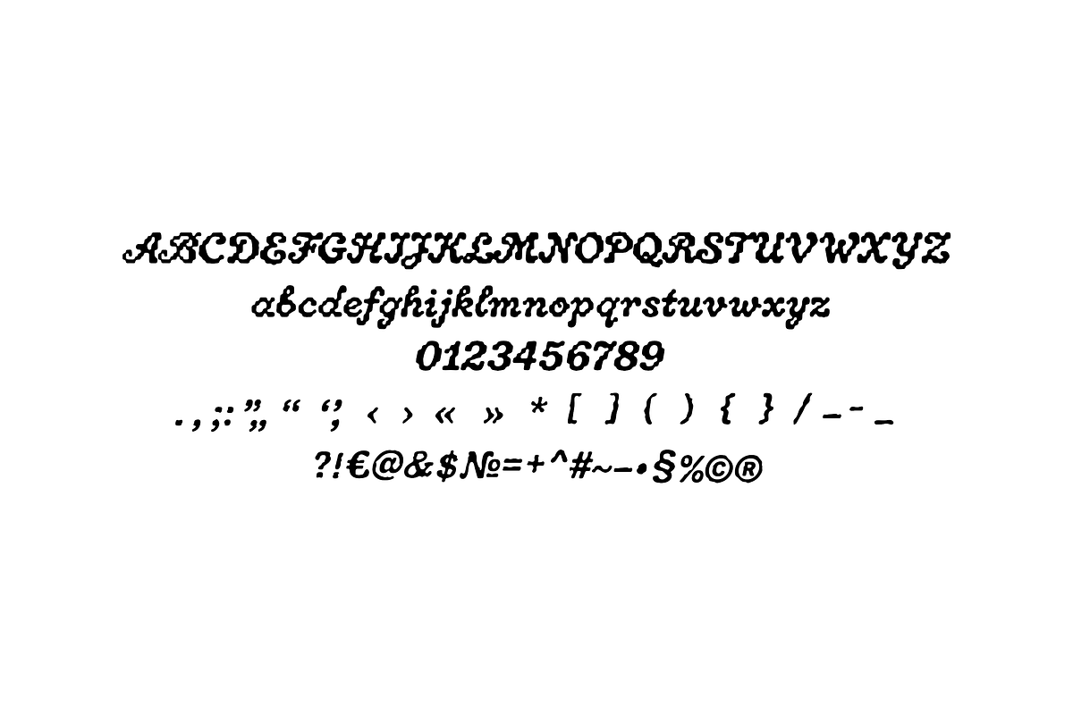 It Girl Melt Font, a Handwritten Font by gafaroff studio (Photo 8 of 8)