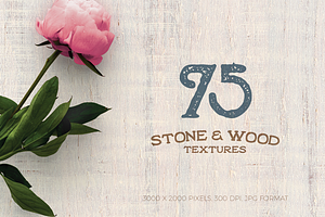 75 Stone & Wood Textures