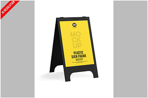 A-board Pavement Sign Ooh Mockup, a Product Mockup by Bruno's Shop