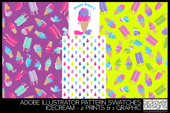 Ice Cream Prints Graphics