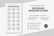 INSTAGRAM HIGHLIGHT COVERS, a Social Media Template by The Little Lily Studio (Thumbnail 5 of 5)