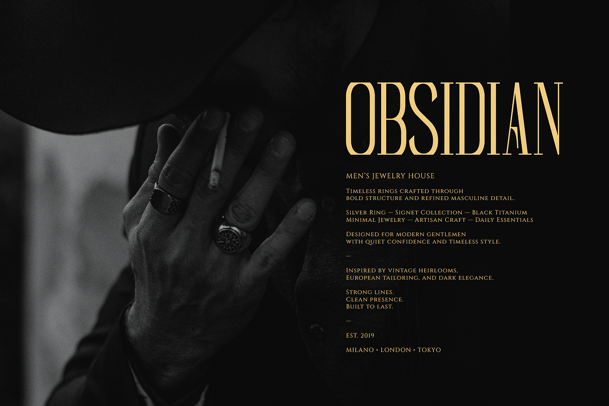 Reqaela | Display Serif Font, a Serif Font by gracetype_studio (Photo 4 of 12)