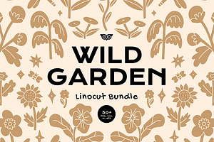 Wild Garden Linocut Bundle
