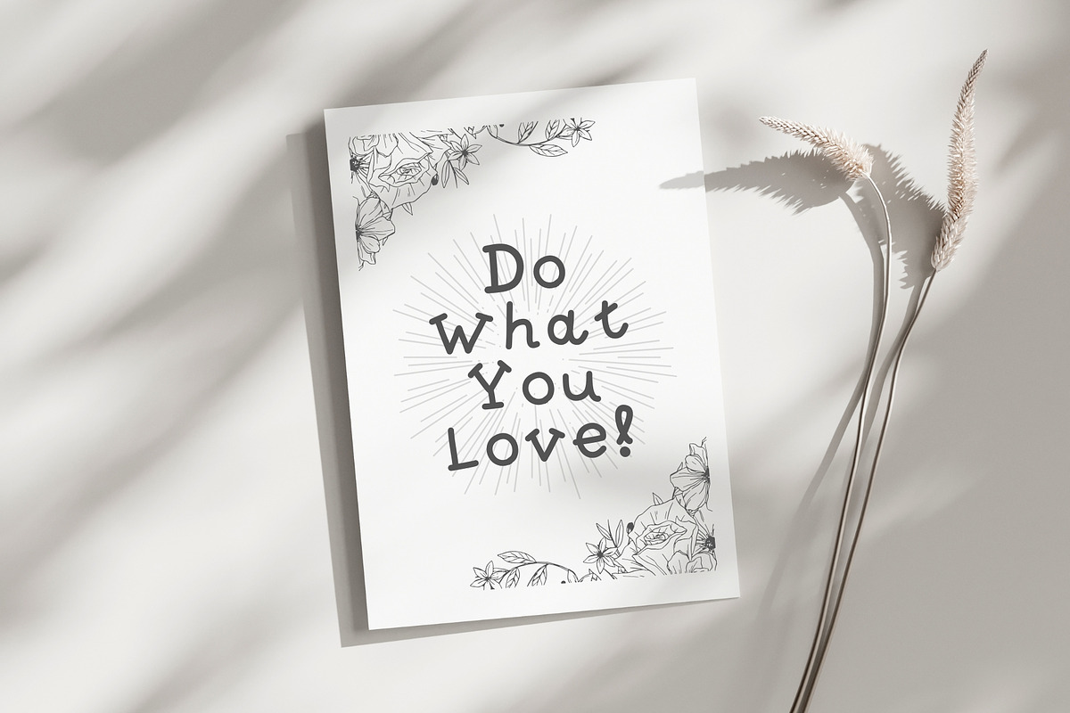 Whirlwind Words - Handwritten Font, a Handwritten Font by HipFonts (Photo 6 of 7)
