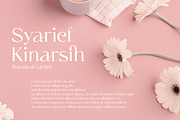 Sartika Milona - Elegant Serif Font, a Serif Font by Artchitype Studio (Thumbnail 2 of 12)