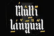 Mekobe - Blackletter Typeface, a Blackletter Font by MaikoHatta (Thumbnail 5 of 7)