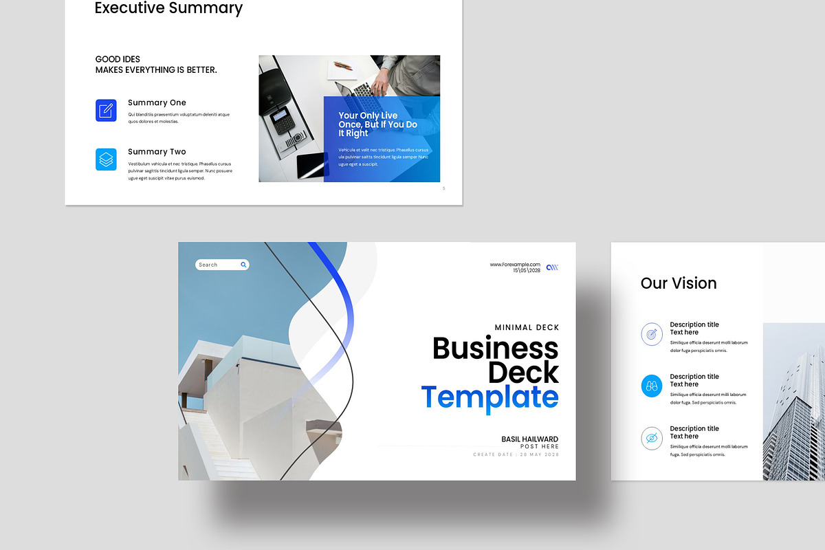 Modern Investor Pitch Deck preview 4