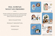 Baby Blue Instagram Templates, a Social Media Template by DesignbySamVN (Thumbnail 6 of 10)