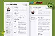European Job Resume, a Resume Template by Nur Designer (Thumbnail 1 of 4)