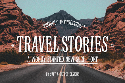 Travel Stories Font Duo