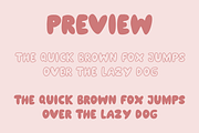 Bubbly Rainbow | A fun display font, a Font by Design av MAD (Thumbnail 5 of 7)