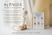 Course Workbook Canva Template, a Design Template by Studio Soluna (Thumbnail 4 of 16)