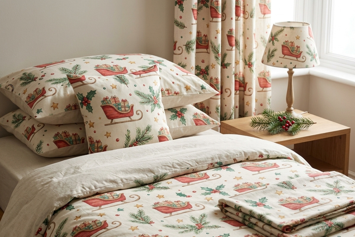Christmas Watercolor Seamless Papers, a Pattern Graphic by XPERTDESIGNER (Photo 2 of 12)