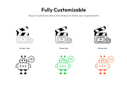 Animated Web Development Icons, an Outline Icon by Vectors Market (Thumbnail 4 of 8)