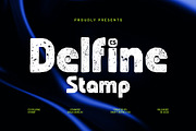 CS Delfine Stamp, a Sans Serif Font by Craft Supply Co. (Thumbnail 1 of 8)