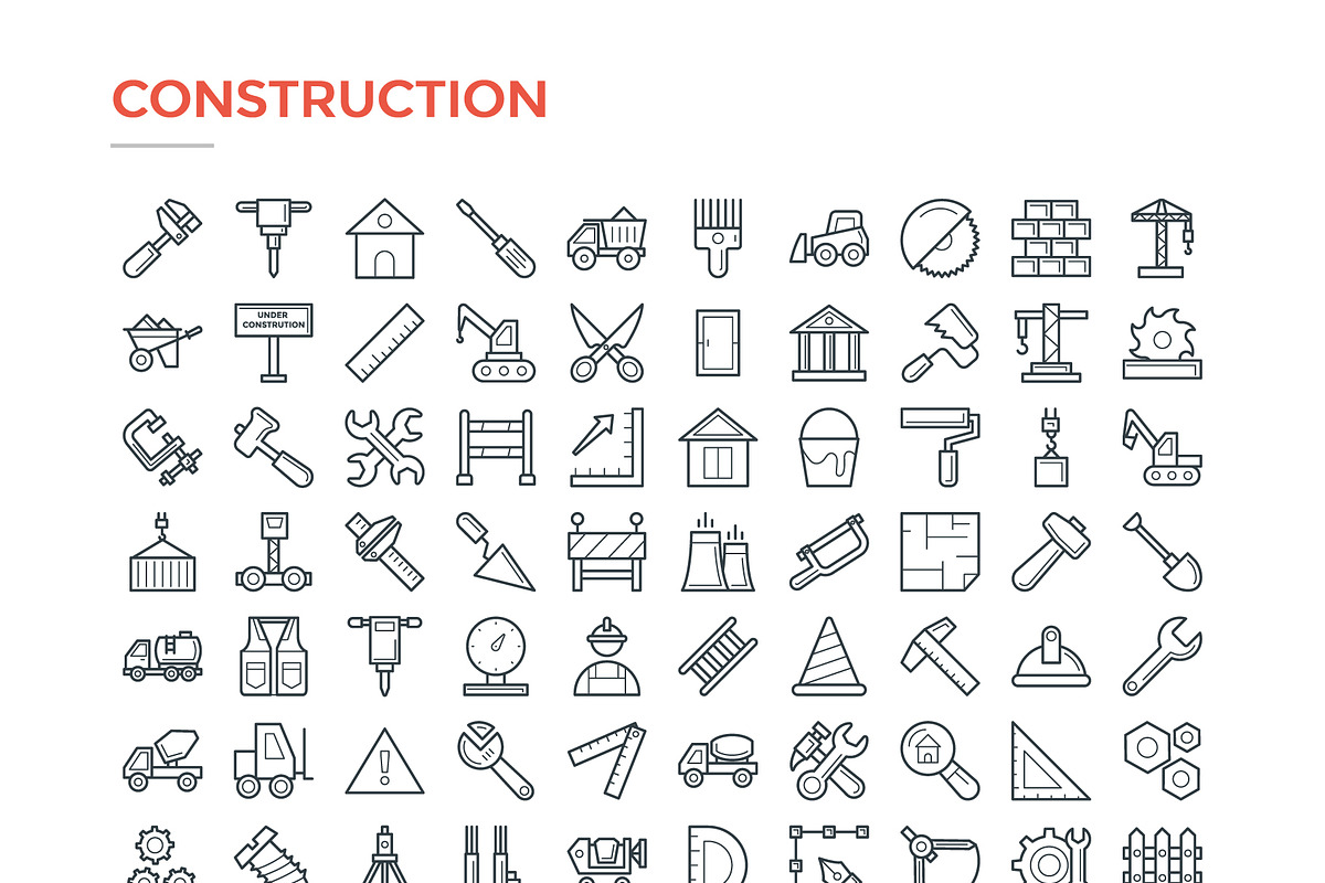 4800 Line Icons Pack, an Outline Icon by Vectors Market (Photo 4 of 13)