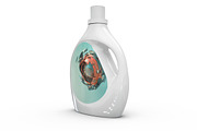 Detergent Bottle Mock-up, an Advertising Mockup by PixelMockup (Thumbnail 2 of 11)