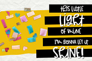 Happy Heart Handwritten Font, a Script Font by Sabrina Schleiger Design (Thumbnail 5 of 6)
