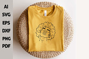 Afro Man, Black African American SVG, an Object Graphic by FancyDesignStudio (Thumbnail 3 of 5)