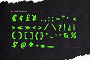 Woemblu - Retro Brush Font, a Handwritten Font by Dhabee (Thumbnail 3 of 9)