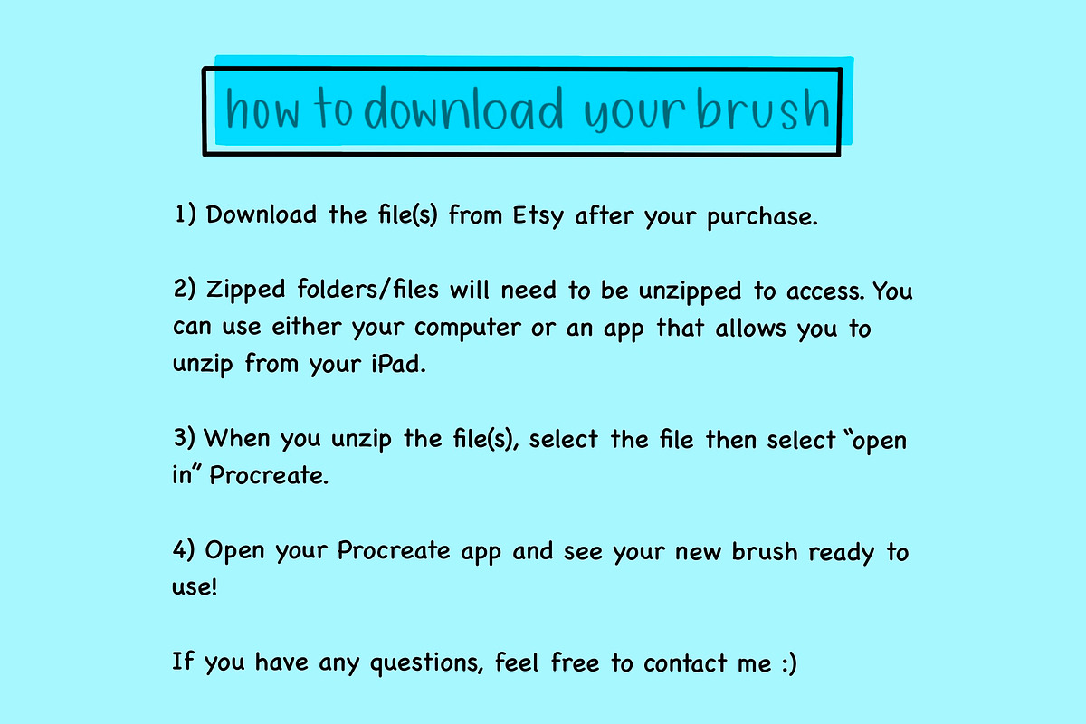Glowy Procreate Brush Set, a Brush Add-On by Blue Strawberry Studio (Photo 5 of 5)