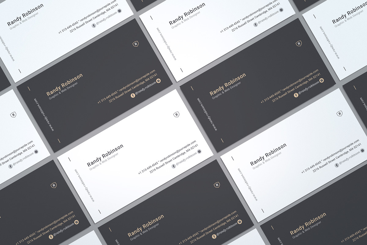 Business Card, a Business Card Template by CreativeZoom (Photo 3 of 7)