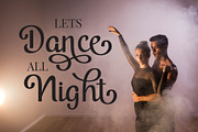 Midnight Script Font, a Script Font by LetterJos (Thumbnail 8 of 10)