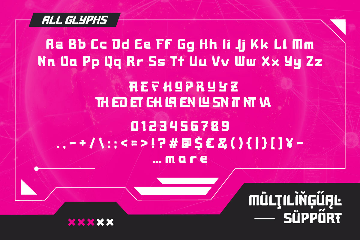 Vatuen Helathro - Technology Gaming, a Handwritten Font by trabaskriya (Photo 10 of 10)