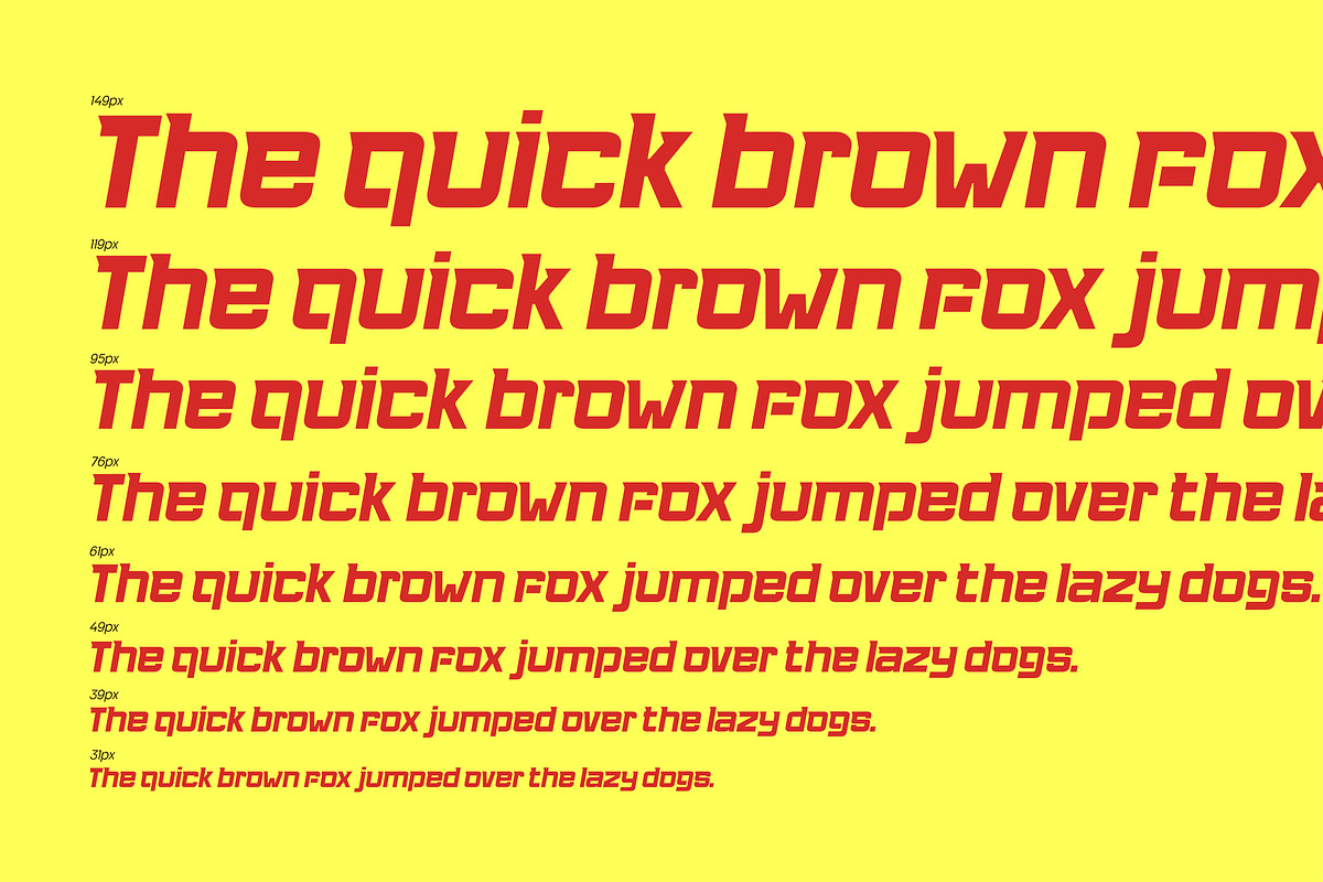 Racing 58 - Sport Racing Logo Font, a Sans Serif Font by Casloop Studio (Photo 7 of 9)