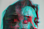 90 Glitch faces, a Person Illustration by Handmadefont (Thumbnail 9 of 94)