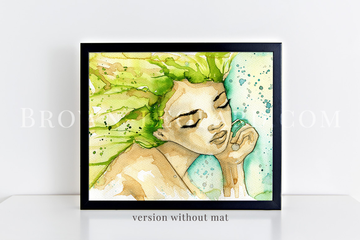 Clean black frame mockup (60) 8x10, a Print Template by BrownLeopard (Photo 3 of 5)