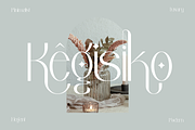 Kegisiko Stylish Sans Serif Font, a Sans Serif Font by Storytype Studio (Thumbnail 1 of 8)