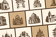 Vintage Building Illustration Set, a Decorative Illustration by Creative Stall (Thumbnail 6 of 10)