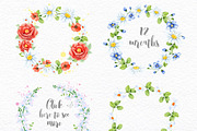 Wreaths and Bouquets collection, a Decorative Illustration by Eva Katerina (Thumbnail 6 of 7)