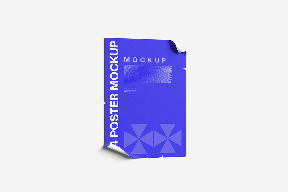 A4 Poster Mockup, a Product Mockup by bimockup (Photo 2 of 6)