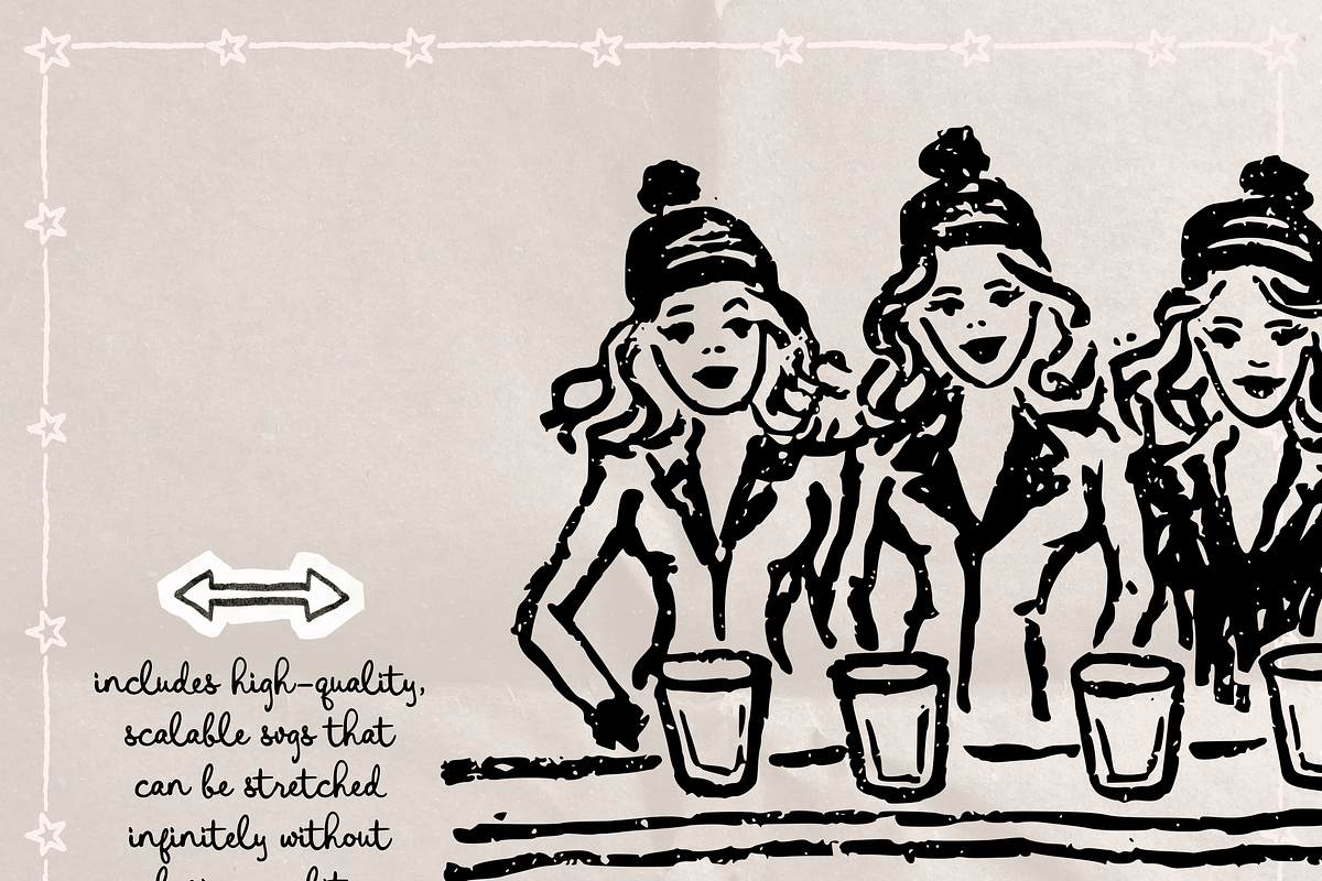 Ski Trip Clipart, Apres Ski Set, a Seasonal Illustration by The October Creative (Photo 3 of 6)
