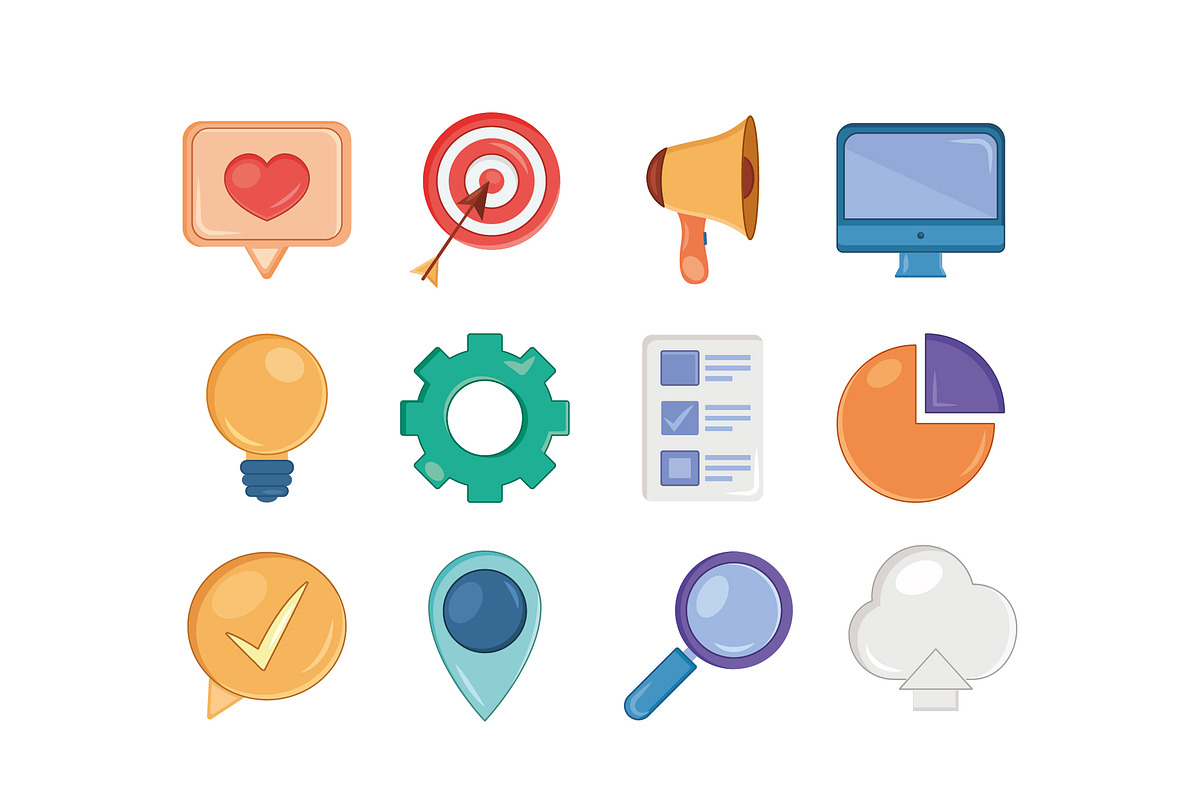 Business and Marketing Icon Set