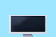 3D Desktop computer monitor with, a Technology Illustration by Abscent (Thumbnail 3 of 3)