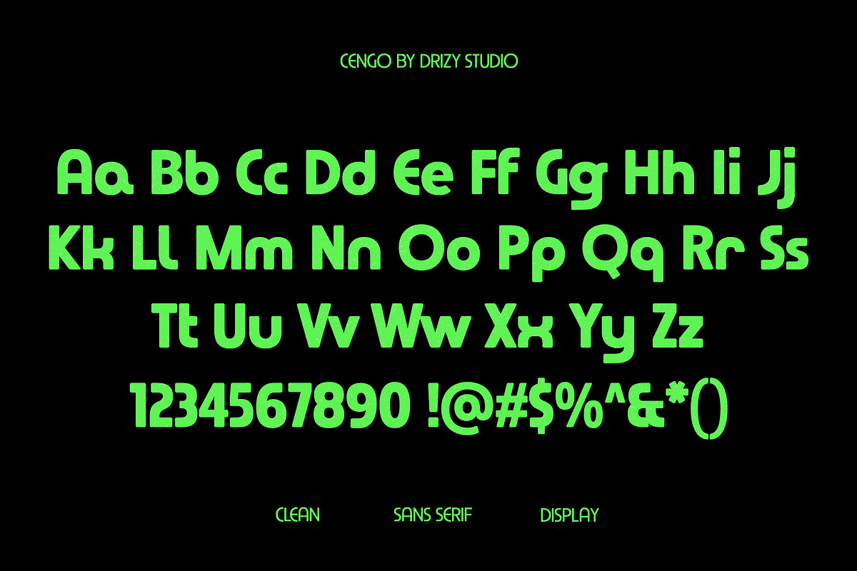 Cengo – Circular Sans Variable Font, a Sans Serif Font by Drizy (Photo 4 of 11)