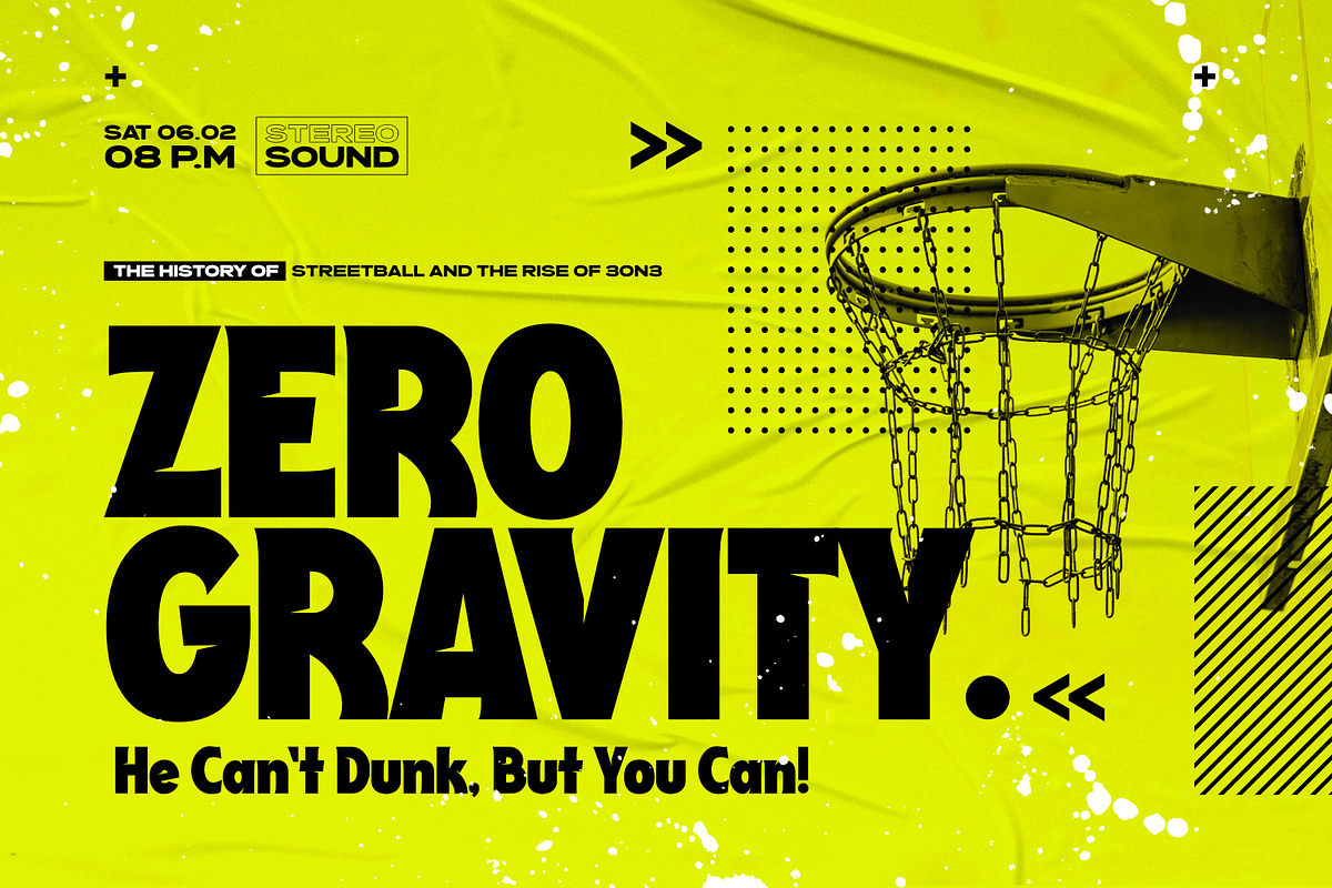 Mildstones - Modern Bold Sans, a Sans Serif Font by ikiiko (Photo 3 of 7)