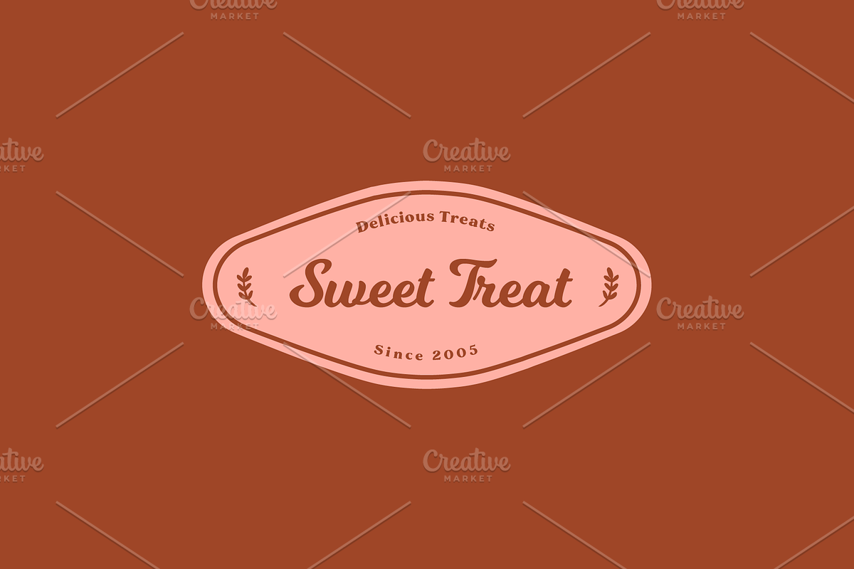 9 Retro Bakery Logo Templates, a Branding & Logo Template by MerdeneDesignStudio (Photo 2 of 10)