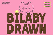 CS Bilaby Drawn, a Sans Serif Font by Craft Supply Co. (Thumbnail 1 of 8)
