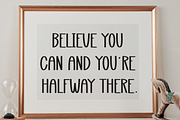 Sunday | Script Font, a Handwritten Font by Scratchones (Thumbnail 2 of 8)