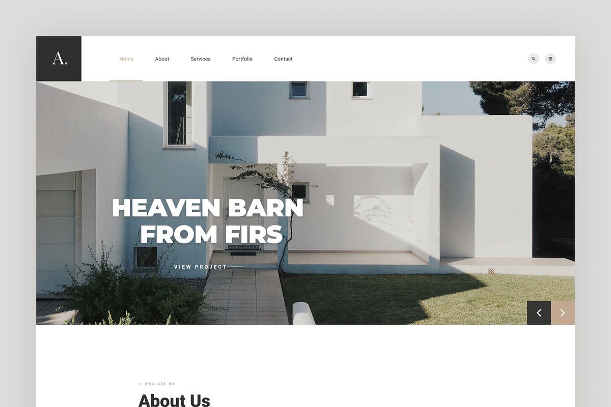 Archi – Architect Portfolio HTML CSS, a HTML Template by TemplatesJungle