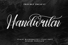 Handwriten | Script Font